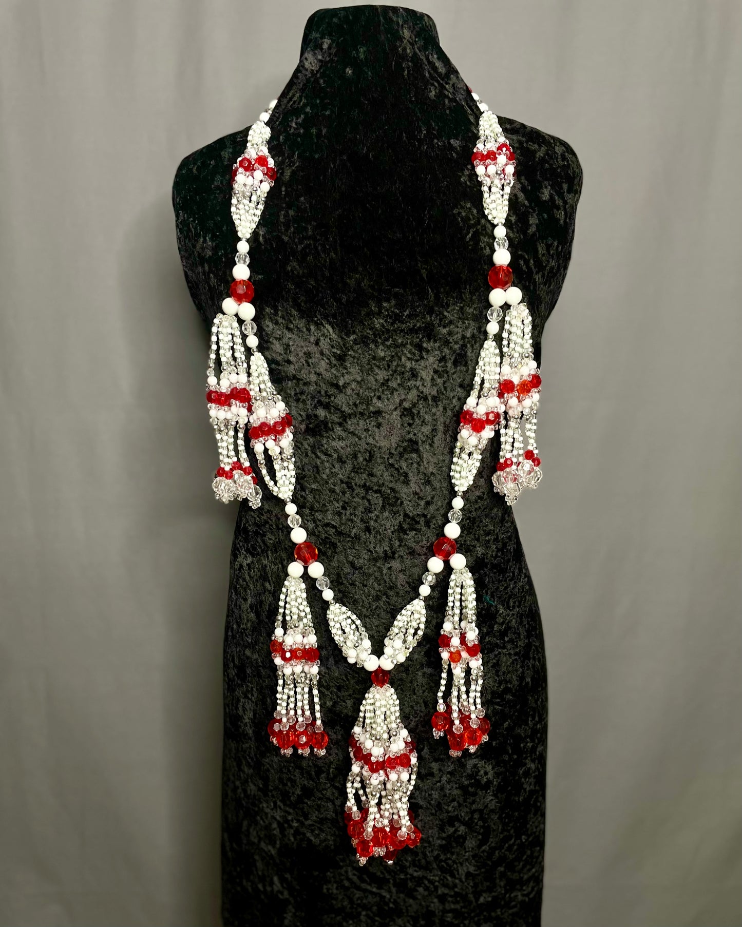 Obatala Mazo (Red Large Beads)