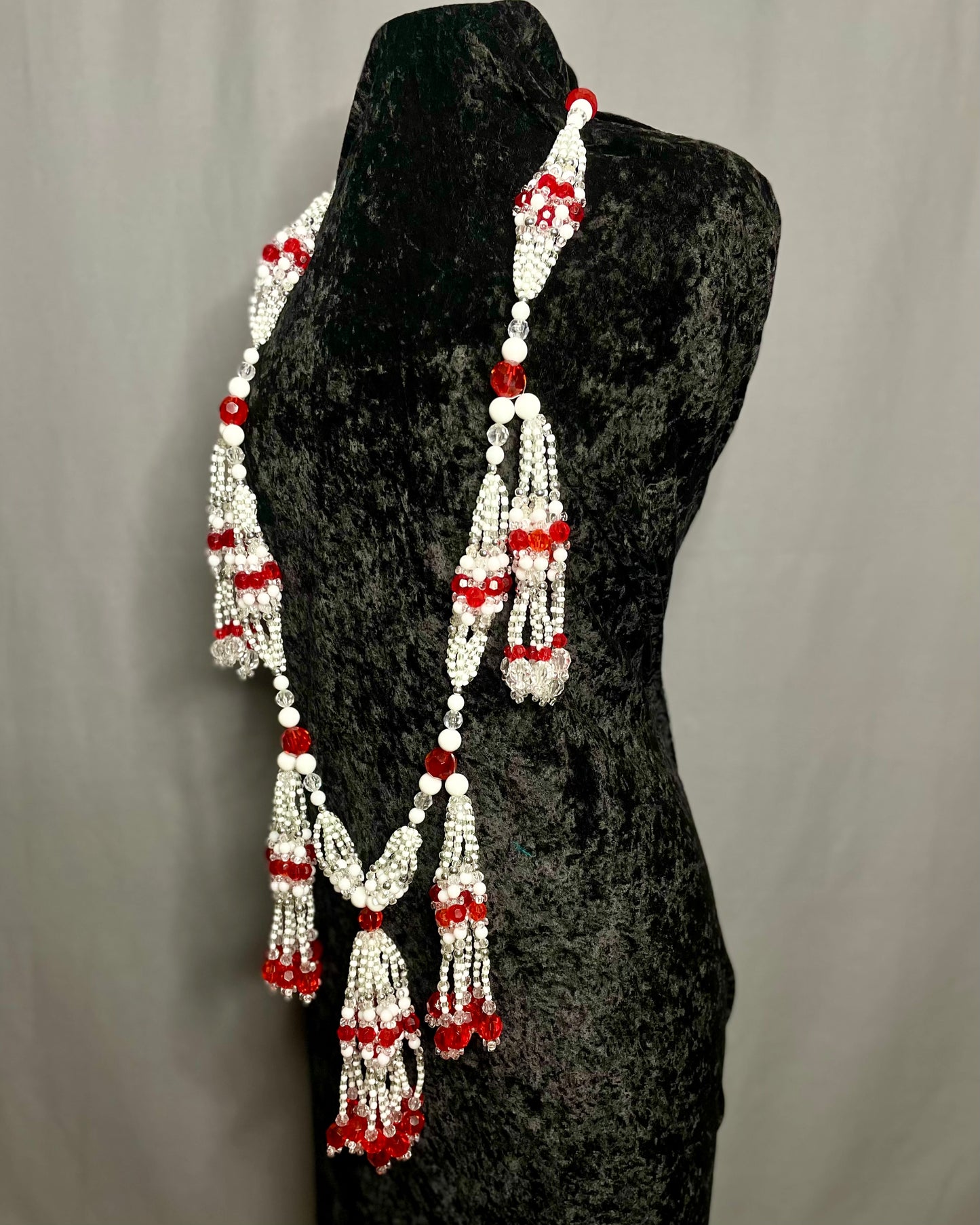 Obatala Mazo (Red Large Beads)